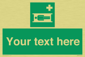 Custom Stretcher Sign